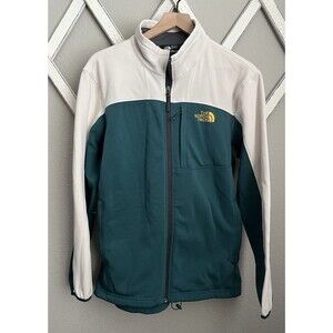 The North Face Men’s L Softshell Jacket Green/Off-White